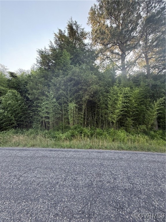 View of asphalt road