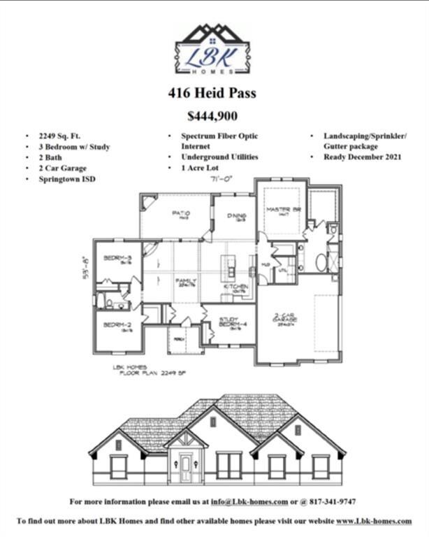 416 Heid Pass, Springtown, TX 76082 - photo 2