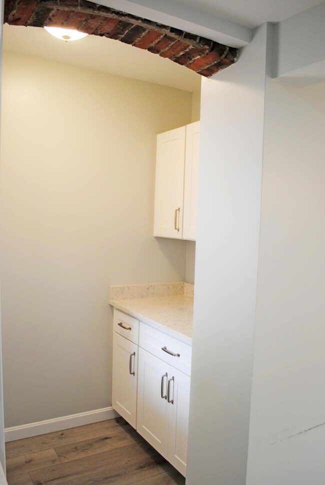 back counter area