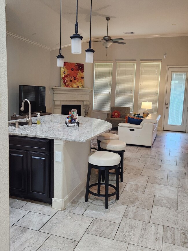 Entertain while preparing your favorite meal