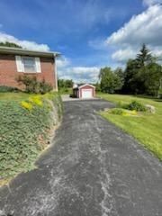 Driveway to garage