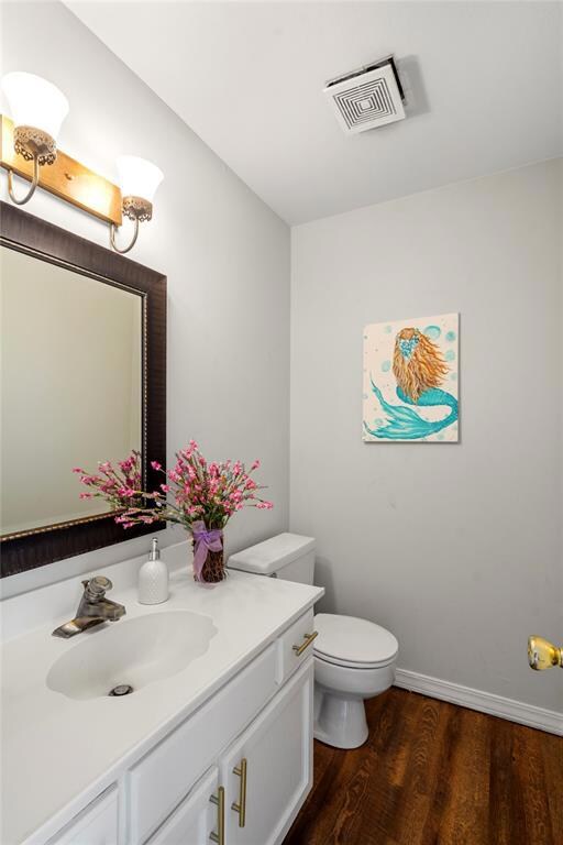 1st floor half bath