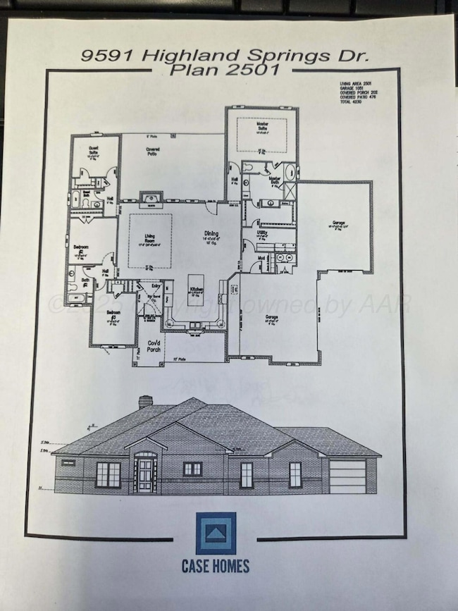 9591 Highland Springs Dr, Amarillo, TX 79119 - photo 3