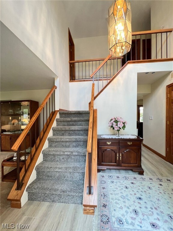 Foyer with plenty of space to greet guests