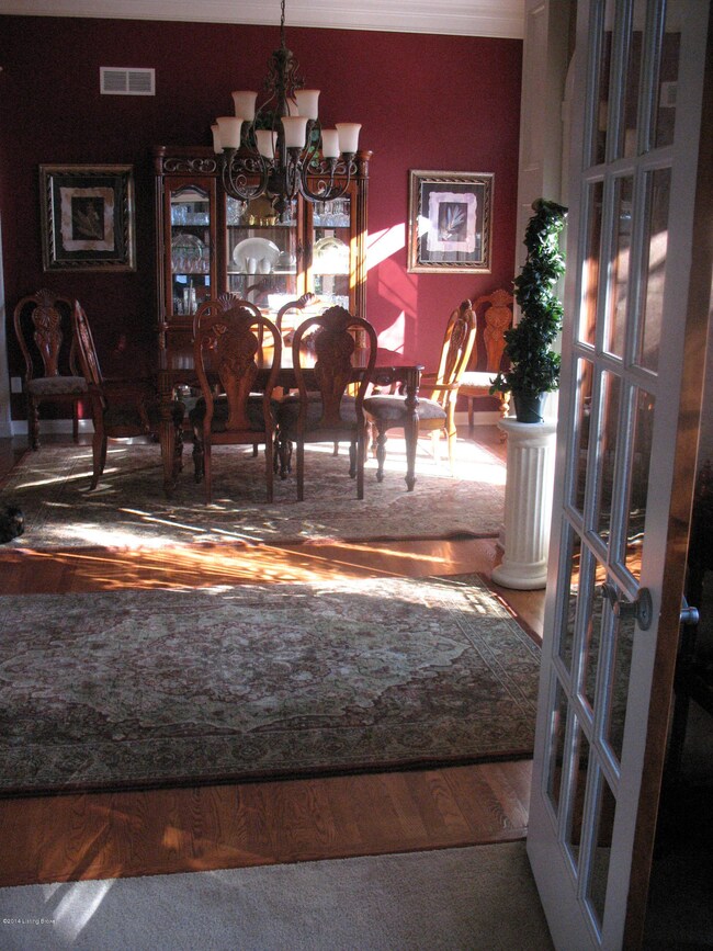 View of Dinning Room from study