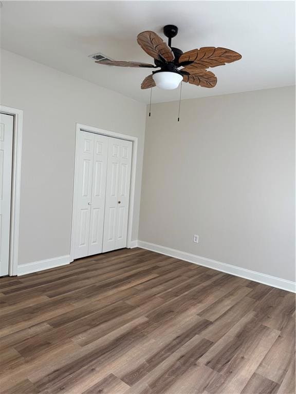 Primary bedroom with 2 closets