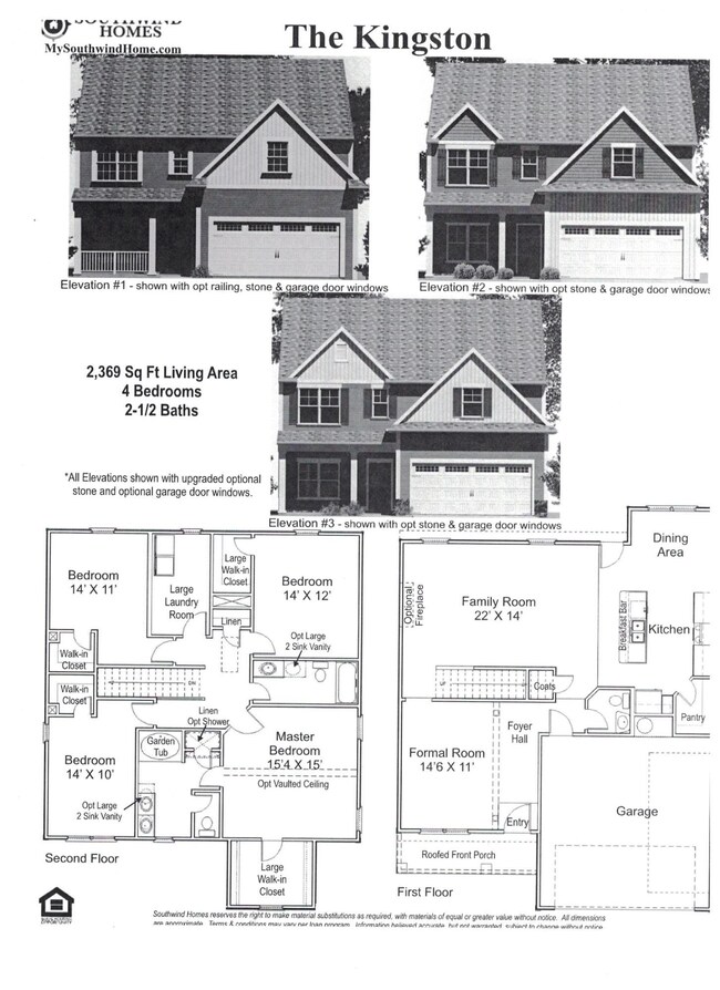 Kingston Floor Plan