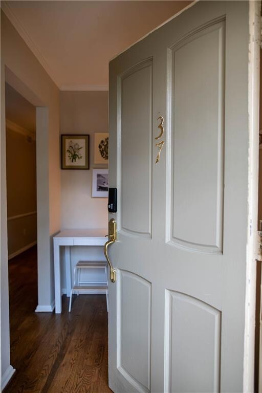 Doorway to property