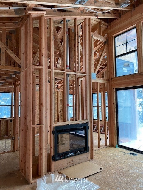 Grand great room fireplace...definitely a gathering spot for all your guests!