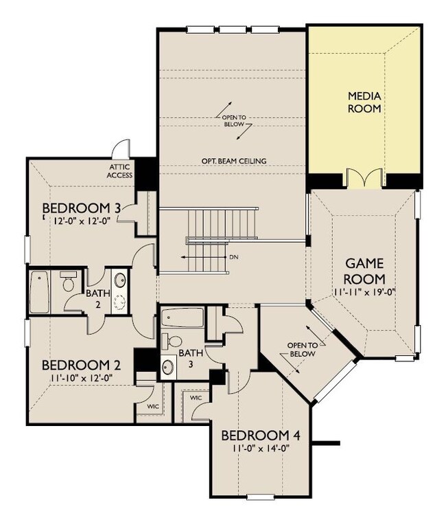 Come upstairs and enjoy a day of leisure in this fabulous game room and media room!!!
