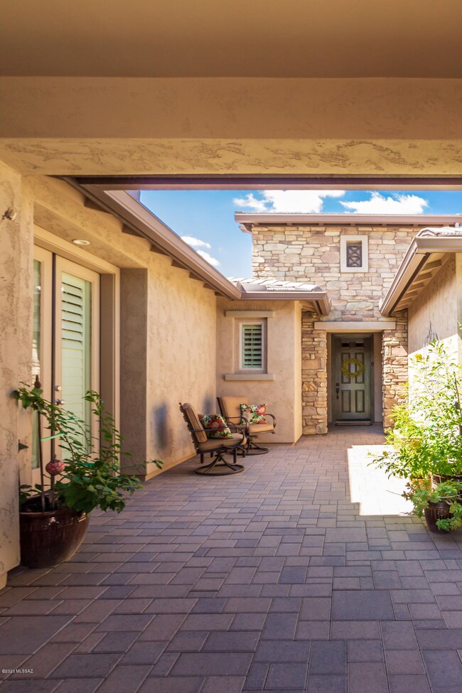 Front Gated Entry
