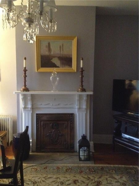 Beautiful decorative fireplaces enhance the living