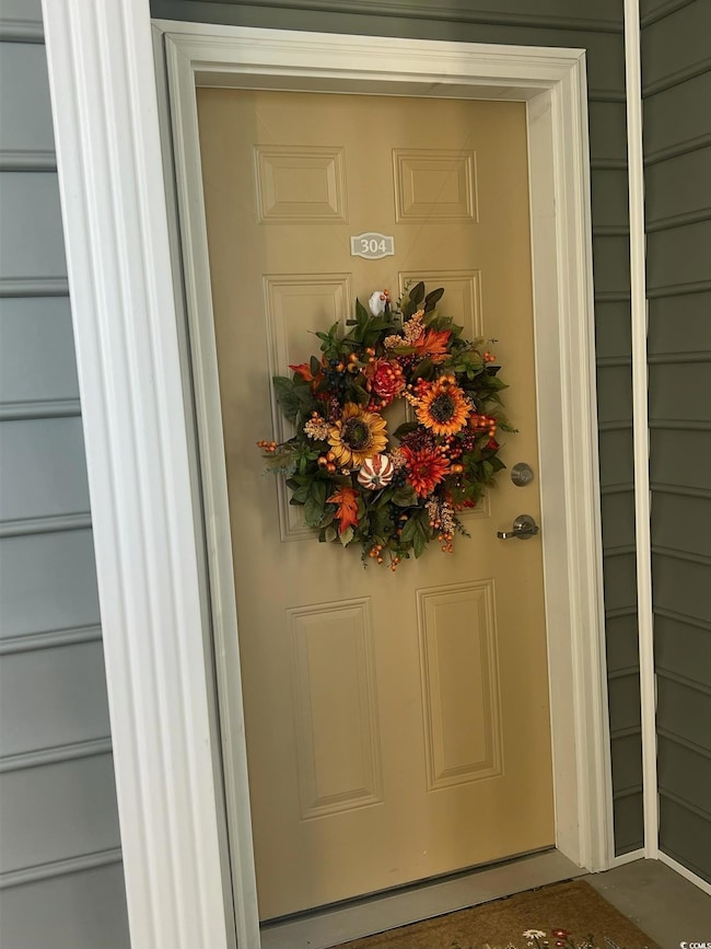 Entrance to property