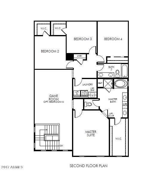 2760 Floor Ppan - Second Floor
