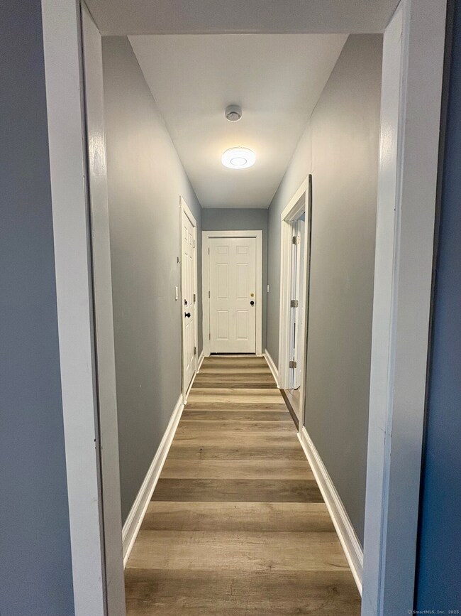 front door and door to private balcony