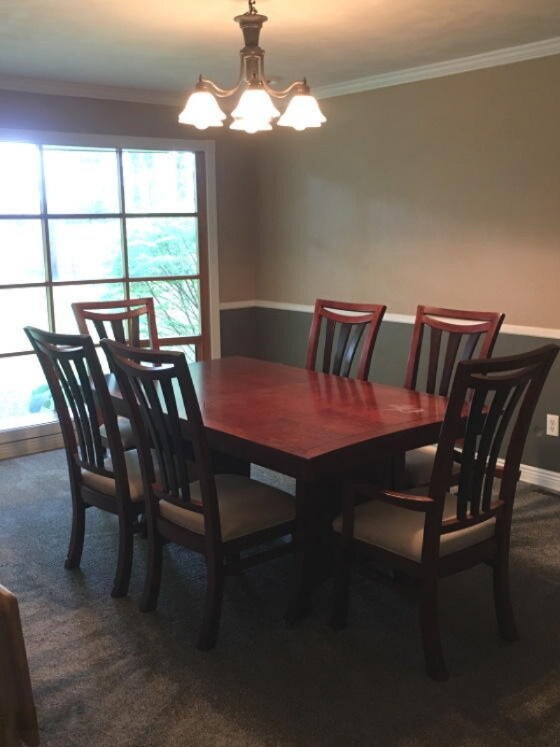 dining room view
