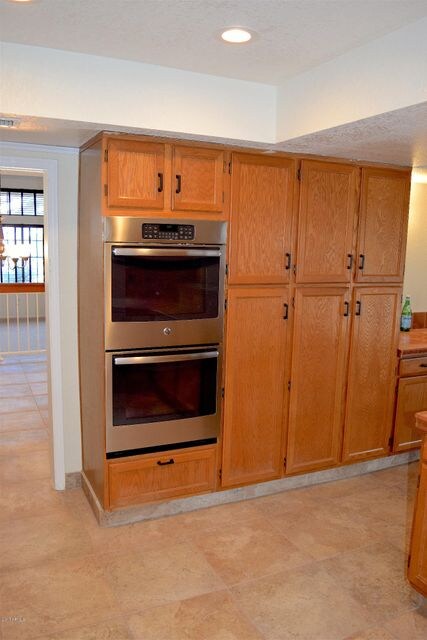 New GE double oven