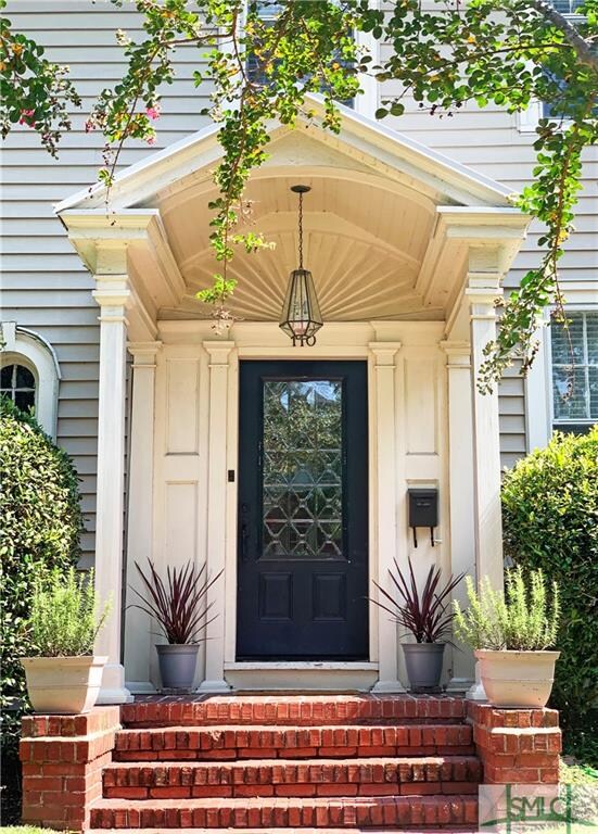 Front entrance
