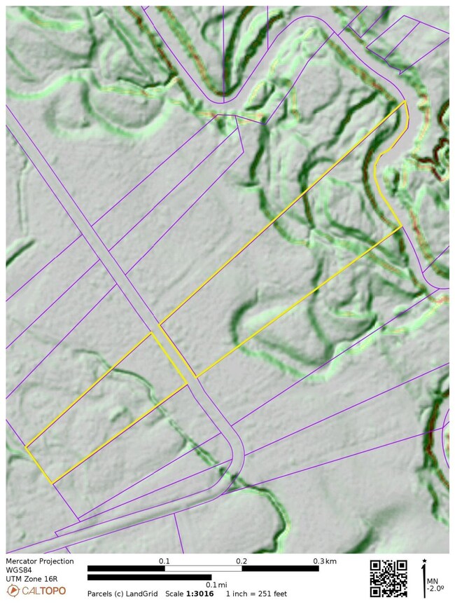 shaded relief
