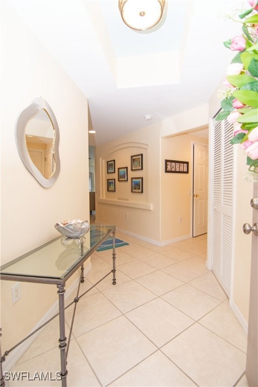 Gracious entry greets your guests.
