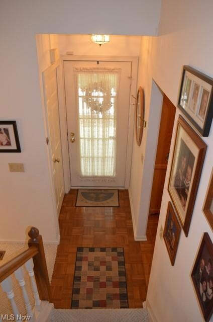 From the front entrance you can either enter into 