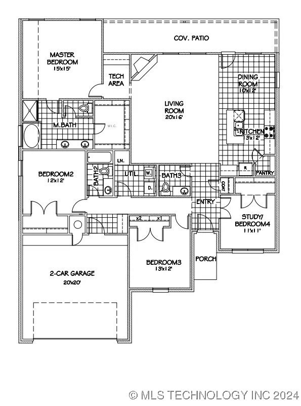 14962 S Oak St, Glenpool, OK 74033 - photo 2