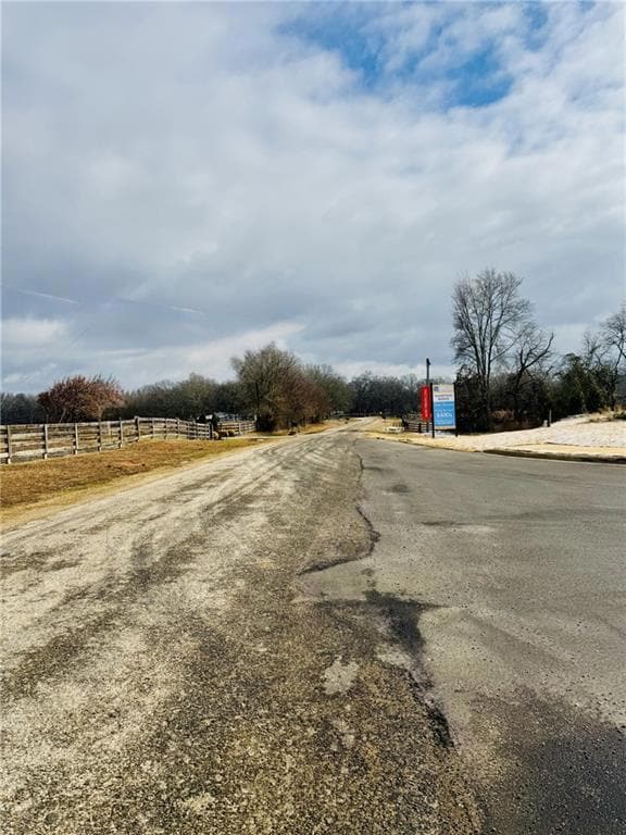 View of road featuring a rural view