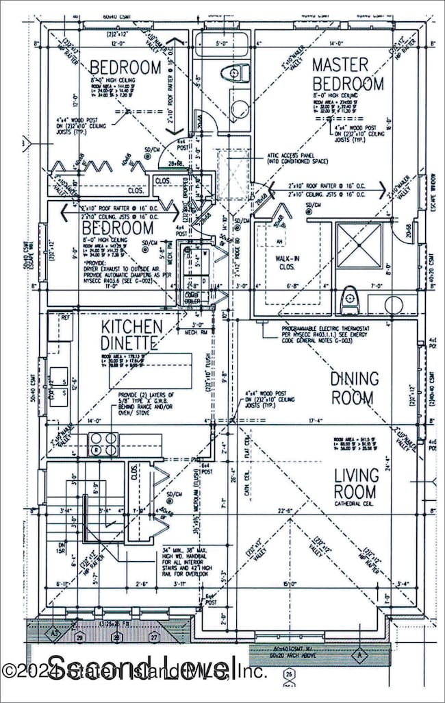 1 2nd FLOOR rendering