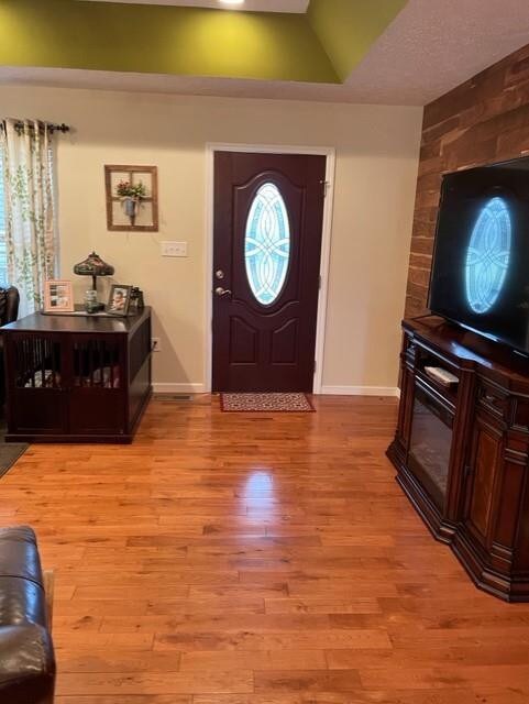 Entrance to living room