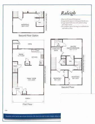 Raleigh Floor Plan