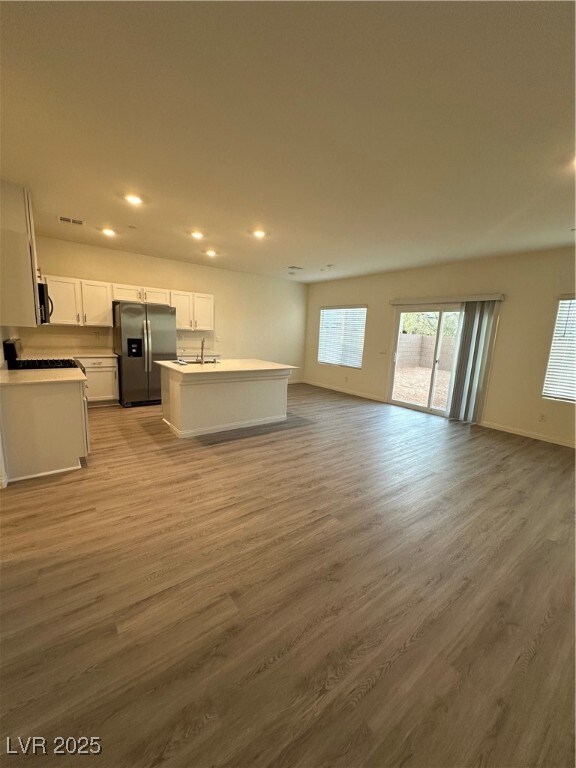 Living & Kitchen Area - Open Floor Plan