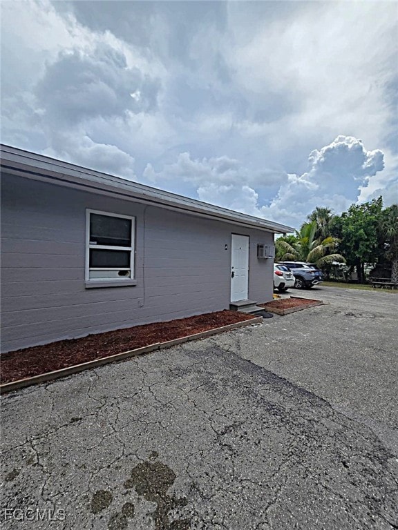 View of property exterior