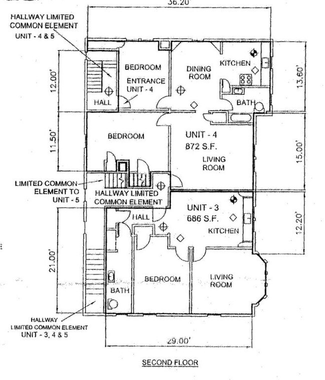 Second Floor layout