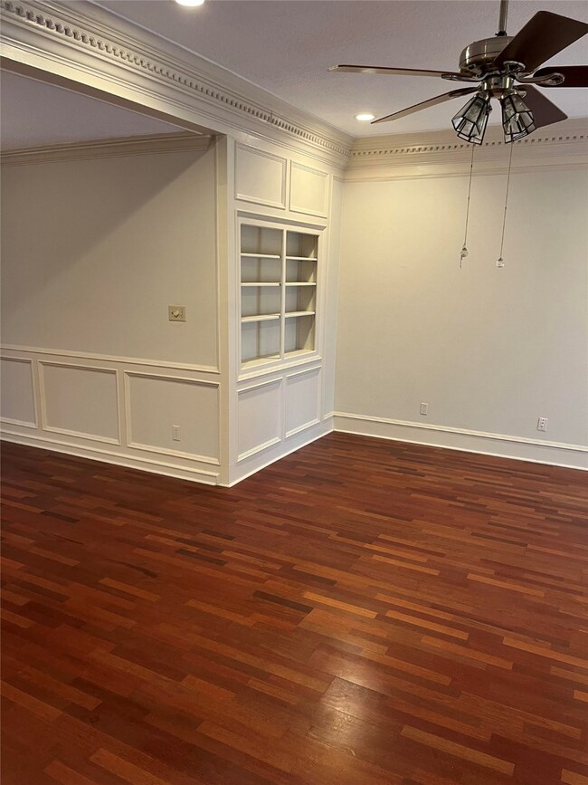 Family Room Built-In Bookcase