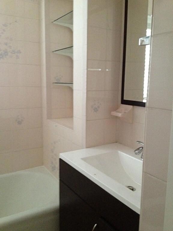 1 of 2 bathrooms with new Vanity.