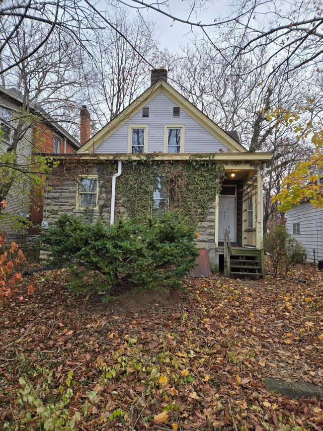 Rear of home