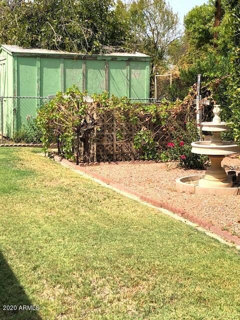 rear yard
