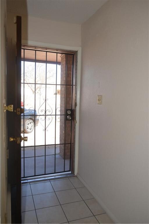 Front Door with Wrought Iron Security Do