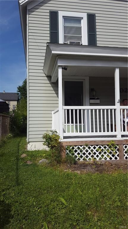 Front of the house.  Low maintenance landscaping