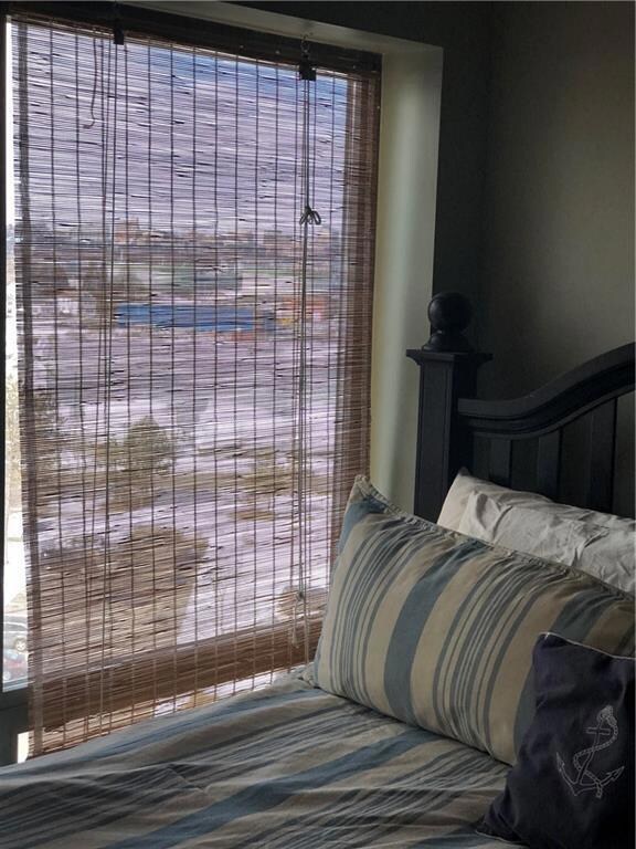 Snuggle in bed with a great view!