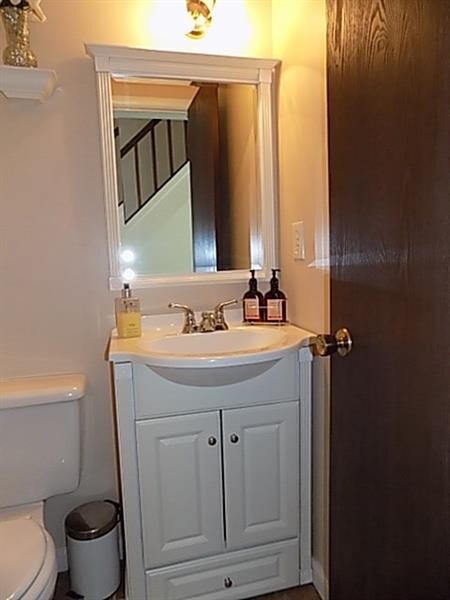 Half Bathroom on Main Level is Conveniently Locate