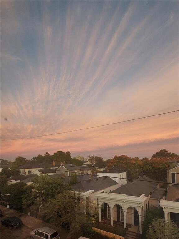 Kitchen window view