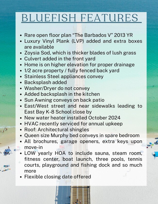 Bluefish FEATURES