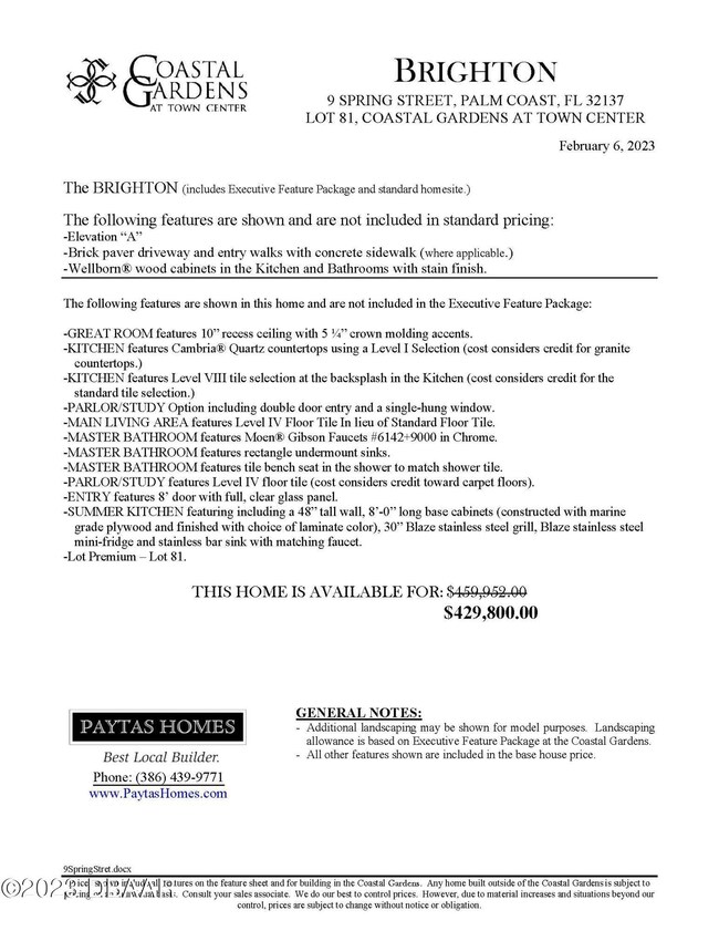 9SpringStreet_2.62023_No Itemized Pricin