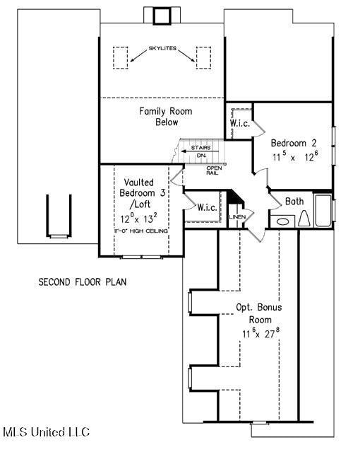 Stoneleigh Cottage Floor 2