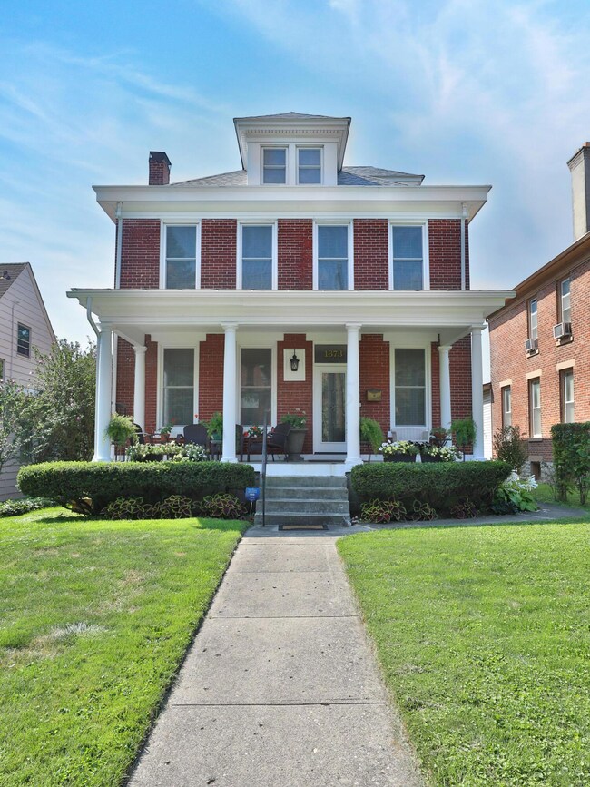 Stately Front Porch