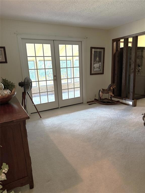 Patio doors to sunroom