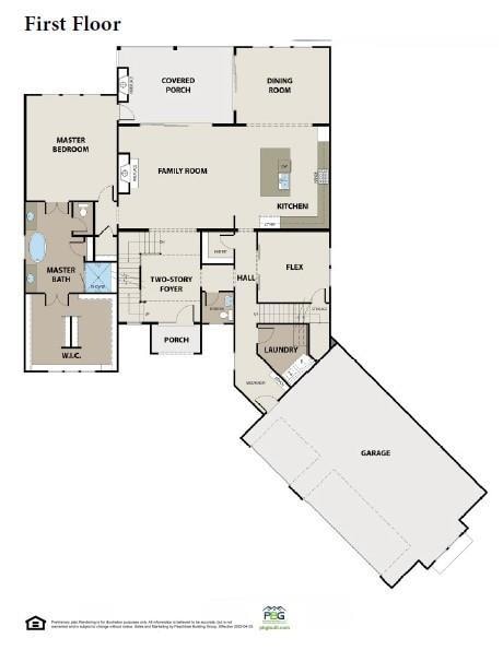 View of room layout- first floor