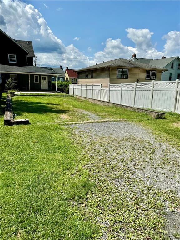 Backyard - Off street parking