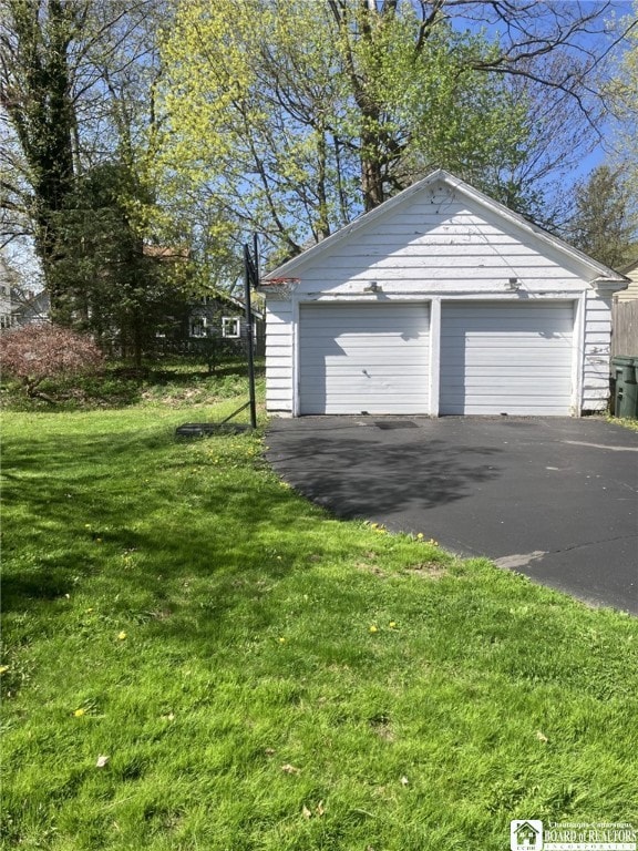 Two car garage
